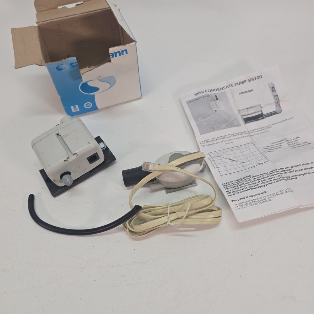 SAUERMANN‎ SI-3100 CONDENSATE REMOVAL PUMP 230V 50/60Hz SI3100MIUS23